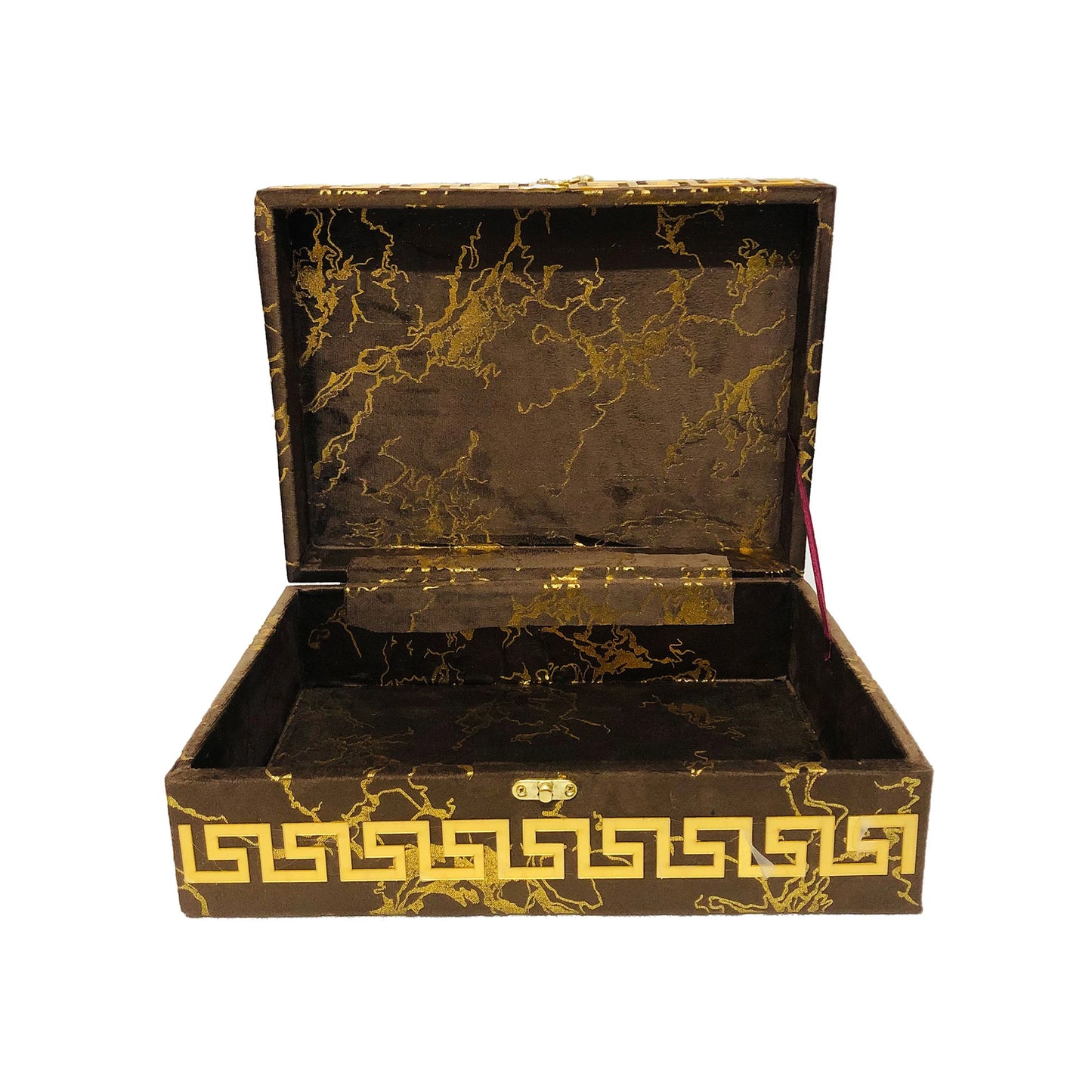 Premium Velvet Quran Box with Foldable Rehal | Elegant Holy Quran Gift Set