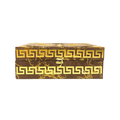 Premium Velvet Quran Box with Foldable Rehal | Elegant Holy Quran Gift Set
