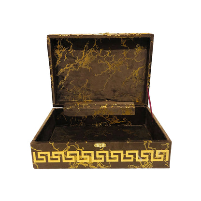 Premium Velvet Quran Box with Foldable Rehal | Elegant Holy Quran Gift Set